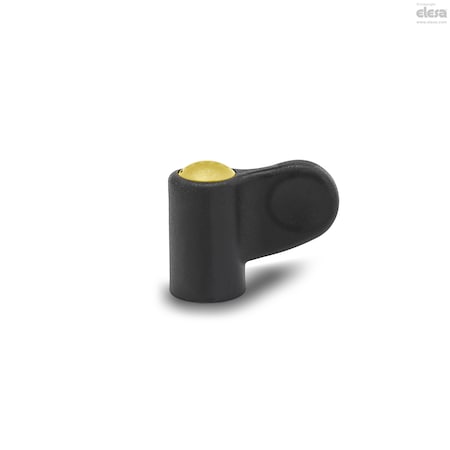 Wing Nut, 5/16-18, Brass, Matte, 1.1 In Ht, 1.08 In Max Wing Span